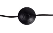 Standleuchte Hajo in schwarz, 135 cm