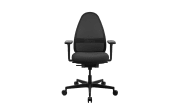 Bürostuhl Sitness Art, Bezug schwarz, Kunststofffußkreuz schwarz