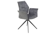 Sessel Susanne I S in grau, 360° drehbar