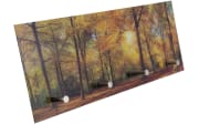 Glasgarderobe Tobi mit Wald-Motiv, 80 x 30 cm