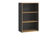 Aktenregal Podium in Eiche Navarra Nachbildung/graphit matt, 120 cm