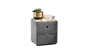 Nachttisch Lancy in Design 372/09 grau, Breite ca. 45 cm