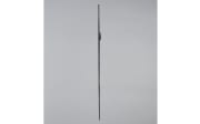 Metallspiegel Esra in schwarz, 50 cm