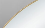 Metallspiegel Esra in goldfarbig, 50 cm 