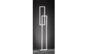 LED-Standleuchte Mary in aluminium gebürstet, 155 cm