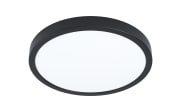 LED-Deckenleuchte Fueva 5 in schwarz, 28,5 cm