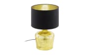 Tischleuchte Manalba in gold/schwarz