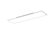 LED-Deckenleuchte Q-Flag aus Aluminium, 120 cm