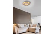 LED-Decken/-Wandleuchte Nevis im Blattgold-Design, 32 cm