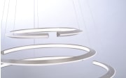 LED-Pendelleuchte CCT Alessa in stahlfarbig, 93 cm