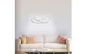 LED-Pendelleuchte CCT Alessa in stahlfarbig, 93 cm