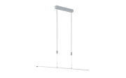 LED-Pendelleuchte Shine, alufarbig