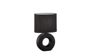Tischleuchte Ponti, schwarz, 31 cm