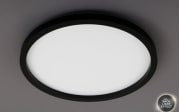 LED-Deckenleuchte Cadre, schwarz/weiß, 42,2 cm