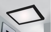 LED-Deckenleuchte CCT Geo Basic in schwarz