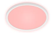 LED-Deckenleuchte Slim RGB in weiß, 29,3 cm