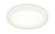 LED-Deckenleuchte Slim in weiß, 19 cm