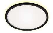 LED-Deckenleuchte Slim CCT in schwarz, 29,3 cm