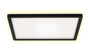 LED-Deckenleuchte Slim CCT in schwarz, 29,3 x 29,3 cm