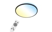 LED-Deckenleuchte Ivy Sky S CCT in schwarz, 49 cm