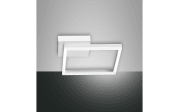 LED-Deckenleuchte Bard in weiß, 15 x 15 cm