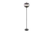 Standeleuchte Blacky in schwarz, 160 cm