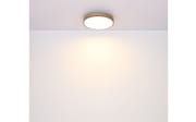 LED-Deckenleuchte Doro in holz/graphit, 45 cm
