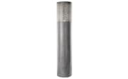 Standleuchte Vintage in grau, 120 cm