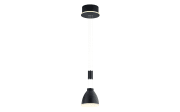 LED-Pendelleuchte Leni in schwarz, 1-flammig