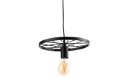 Pendelleuchte Jan in schwarz, 30 cm