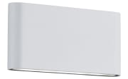 LED-Außenwandleuchte Thames II in weiß, 17,5 cm