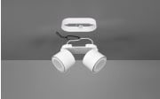 LED-Ein-/Aufbauspot Taurus, weiß matt, 18 cm