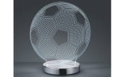LED-Tischleuchte Ball in chromfarbig