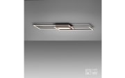 LED-Deckenleuchte Asmin in schwarz, 100 x 18 cm