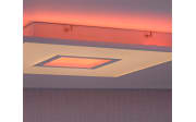 LED-Deckenleuchte Recess RGB CCT in weiß, 45 x 45 cm