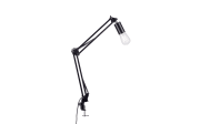 Klemmleuchte Turn me in schwarz, 76 cm