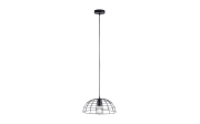 Pendelleuchte Fabio in schwarz, 30 cm