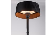 Stand-Heizstrahler Glow IP44 in schwarz, 195 cm