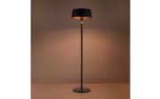 Stand-Heizstrahler Glow IP44 in schwarz, 195 cm