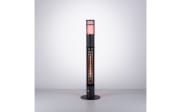 Stand-Heizstrahler Glow IP55 in schwarz, 110 cm