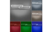 LED-Deckenleuchte Maxi CCT RGB in stahlfarbig, 110,5 x 26 cm
