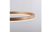 LED-Pendelleuchte Ritus, messing matt, 39,3 cm