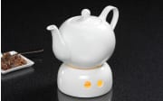 Teewärmer/Stövchen Bianco, weiß, 14 cm