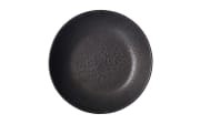 Schale Kitwe aus Steingut in schwarz, 20 cm