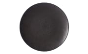 Teller Kitwe aus Steingut in schwarz, 28 cm