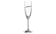 Sektglas Presente aus Glas mit Motiv Läuftbeimir
