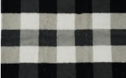 Handtuch Karo, schwarz/Weiss/grau, 50 x 100 cm