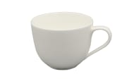 Cafe au lait Obertasse Noblesse aus Porzellan in weiß, 400 ml