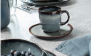 Kaffeeuntertasse Lave Gris in grau