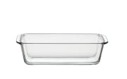 Backform Glas, eckig, 1,4 L
